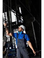 Daiber JN 1824 Pánske pracovné tričko – Strong 02.1824 tmavomodrá/tmavomodrá