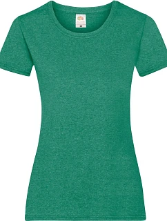 Fruit of the Loom Lady-Fit Valueweight T Dámske tričko 16.1372 retro heather green