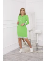 Svetlo zelené šaty Brooklyn