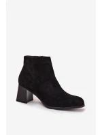 Topánky na podpätku model 220711 Step in style