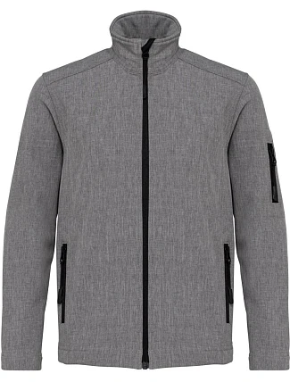Kariban K 402 Detská 3-vrstvová softshellová bunda 20.K402 marl grey Kariban K 402 Detská 3-vrstvová softshellová bunda 20.K402 marl grey