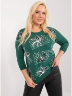 Blúzka RV BZ 9182.14 tmavozelená