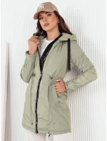 Dámska prechodná bunda VERCHA zelená FashionStreet TY4262 Dámska prechodná bunda VERCHA zelená FashionStreet TY4262