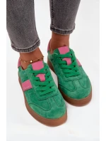 Semišové dámske tenisky Vinceza 79576 green Semišové dámske tenisky Vinceza 79576 green