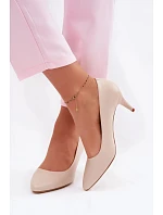 Lodičky s ihlovým podpätkom model 226545 Krok vo veľkom štýle Lodičky s ihlovým podpätkom model 226545 Krok vo veľkom štýle