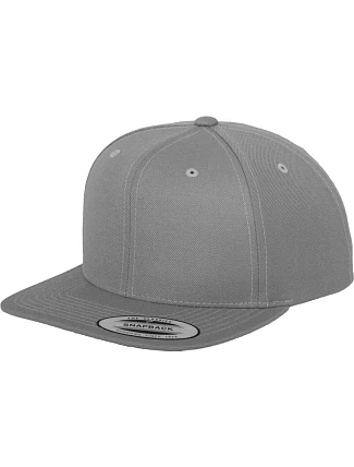 Flexfit 6089M 6-panelová snapbacková čiapka 55.6089 strieborná Flexfit 6089M 6-panelová snapbacková čiapka 55.6089 strieborná