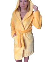 Dámsky župan 5083 žltý - CoCoon