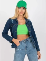 Dámska bunda RO KR CKT 4006 tmavo modrá Dámska bunda RO KR CKT 4006 tmavo modrá