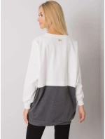 Blúzka RV BL 7197.89P biela šedá