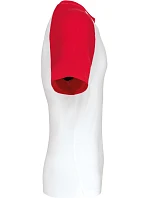 Kariban K 330 Baseballové tričko 20.K330 biele/červené Kariban K 330 Baseballové tričko 20.K330 biele/červené