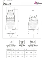 Dámska košieľka Vannas chemise + tangá ZADARMO! Béžová - LivCo Corsetti Dámska košieľka Vannas chemise + tangá ZADARMO! Béžová - LivCo Corsetti