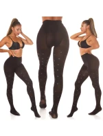 Dámske sexy pančuchy s bodkami SH8013 black - Collant