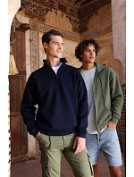 Fruit of the Loom Iconic Premium Hooded Sweat Jacket Mikina s kapucňou z hrubej bavlny 16.2286 athletic heather Fruit of the Loom Iconic Premium Hooded Sweat Jacket Mikina s kapucňou z hrubej bavlny 16.2286 athletic heather