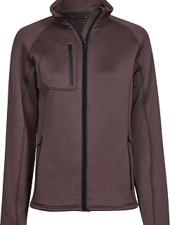 Tee Jays TJ 9101 Dámska strečová fleecová bunda 18.9101 grape
