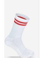 Mr. Socks L 05004 Tenisové ponožky „Basic“ 88.5004 biela/červená Mr. Socks L 05004 Tenisové ponožky „Basic“ 88.5004 biela/červená