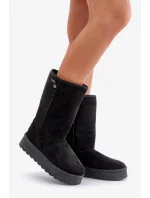 Vysoké tenisky na platforme Big Star OO274895 Black