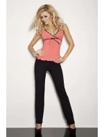 Dámske pyžamo Elena coral - DKAREN