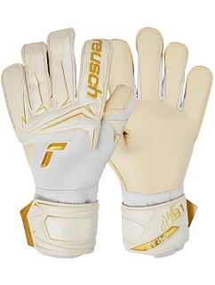 Reusch Attrakt AB1 Duo brankárske rukavice biele 5670001 1130