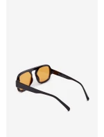 Dámské sluneční brýle s UV filtrem černo-oranžové