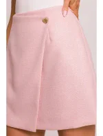 M854 Mini sukňa - broskyňová