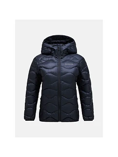 Dámska péřová bunda Peak Performance Helium Down Hood Jacket – čierna, veľkosť: XS