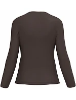 Kariban K 383 Dámske tričko s dlhým rukávom 20.K383 chocolate