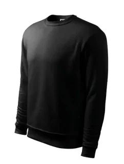 Essential mikina pánska/detská čierna