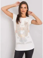 Dámske tričko EM TS ES 21 533.16 ecru - FPrice