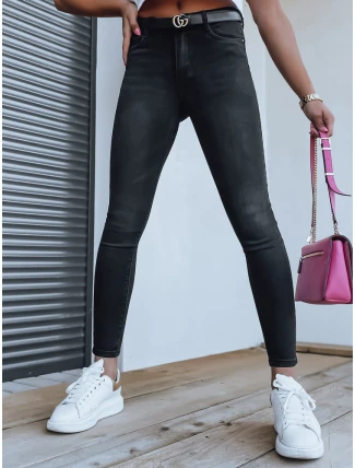 Dámske džínsové nohavice ADEL black FashionStreet UY1265 Dámske džínsové nohavice ADEL black FashionStreet UY1265