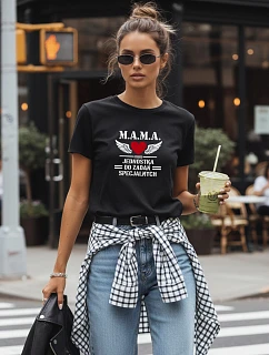 Dámske tričko M.A.M.A. special task unit black FashionStreet NX5026RY