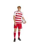 Pánske tričko adidas Hooped 26 Jersey červeno-biele KF3388 pánske Pánske tričko adidas Hooped 26 Jersey červeno-biele KF3388 pánske