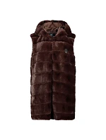 Zemepisné údaje Nórsko Uphemere Dark Brown Db Lady Fleece 0136 Dark brown (WZ6797F/GN-Dark brown)