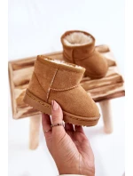 Dziecięce Ocieplane Botki Śniegowce Camel Gooby