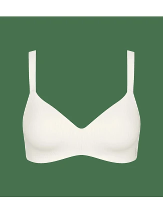 sloggi ZERO Feel Pure THE UP TShirt Bra – Silk White – SLOGGI Silk White – SLOGGI