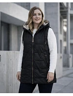 Tenký rukáv s kontrastným lemovaním Goodlookin black (B8585-1) Tenký rukáv s kontrastným lemovaním Goodlookin black (B8585-1)