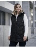 Tenký rukáv s kontrastným lemovaním Goodlookin black (B8585-1) Tenký rukáv s kontrastným lemovaním Goodlookin black (B8585-1)