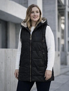 Tenký rukáv s kontrastným lemovaním Goodlookin black (B8585-1)