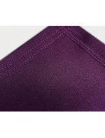 Dámske legíny s ozdobnými švami tmavo fialové (54460) Dámske legíny s ozdobnými švami tmavo fialové (54460)