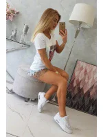 Blúzka Free Flight biela