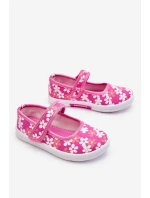 Dziecięce Baleriny W Kwiatuszki Różowe Noah