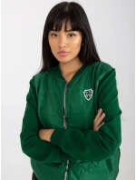 Mikina RV BL 8229.69P tmavo zelená