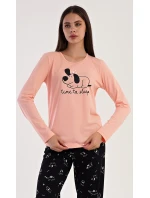 Dámske pyžamo dlhé Let me sleep Dámske pyžamo dlhé Let me sleep