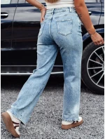 Dámske džínsové nohavice JEANFLOW baggy light blue FashionStreet UY2227