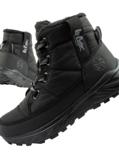 Lee Cooper dámska zimná športová obuv trekkingová zateplená čierna dámska