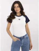 NM TS Tričko V7940.17 tmavo modré a biele