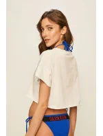 Plážový top KW0KW01006-YCD biela - Calvin Klein