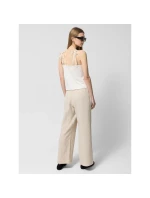 Dámske bavlnené mušelínové nohavice Outhorn OTHWSS24TTROF1017-83S