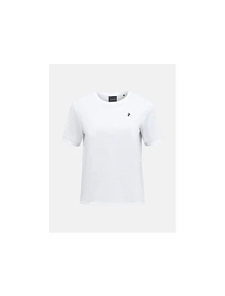 Tričko PEAK PERFORMANCE Explore Graphic Tee Women, biele Tričko PEAK PERFORMANCE Explore Graphic Tee Women, biele