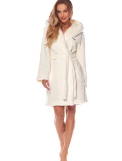 Dámsky župan Model Brandi 2204 Ecru - L&L collection