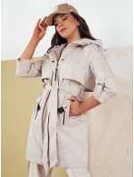 Dámska prechodná bunda NOLES šedá FashionStreet TY4279 Dámska prechodná bunda NOLES šedá FashionStreet TY4279